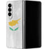 Cyprus Flag Distressed Galaxy Z Fold4 5G Skin